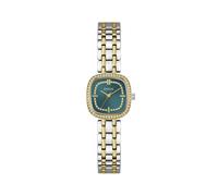 Guess Montre pour Femme Hazel en Acier Inoxydable, Or, Bracelet