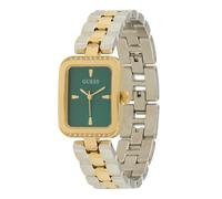 GUESS Montre à affichage analogique 'Isla' or / sapin / argent, Taille One Size