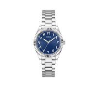 GUESS Montre à affichage analogique 'Luna' bleu marine / argent, Taille One Size