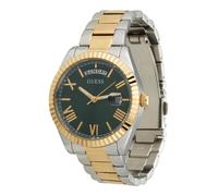 Guess Montre Femme Luna GW0308L5 Doré boîtier, bracelet argent, affichage analogique