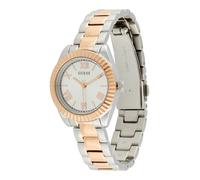 GUESS Montre à affichage analogique 'Luna' or rose / argent / blanc, Taille One Size