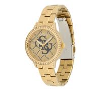 GUESS Montre à affichage analogique or / noir, Taille One Size