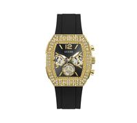 Guess Montre Homme Phoenix Quantum GW1069G2 44mm Acier inoxydable Or/Noir Chronographe Quartz 5ATM