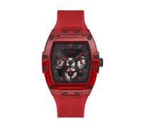 Guess Montre Phoenix affichage analogique rouge/noir Homme Taille One Size