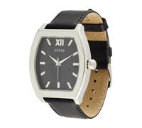 GUESS Montre à affichage analogique 'Punctual' noir / argent, Taille One Size