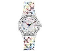 Guess Montre analogique Arc-en-Ciel Transparente, Multicolore, One, Mini Hype