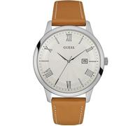 Guess-Montre Analogique pour Homme à movement Quartz en Cuir-W0972G1