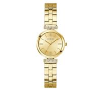 Guess Montre Array GW0762L2 Femme Quartz japonais Acier inoxydable doré Zircons 28 mm