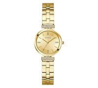 GUESS Montre à Quartz analogique Japonaise pour Femme avec Bracelet en Acier Inoxydable GW0762L2