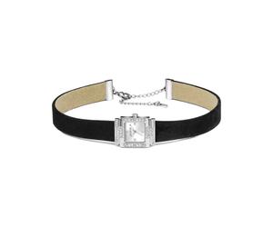 Guess - Montre Analogue Ornée de Cristaux - Femme - Accessoires - Noir - Taille: ONE Size