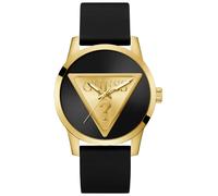 Guess Montre analogique Badge Quartz Homme Or/Noir Taille One Size