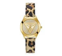 Guess - Montre bracelet femme Glitz Plaque or Gw0745L2 - Femme - Accessoires - Jaune - Taille: ONE Size