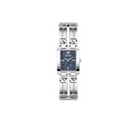 Guess Montre GW0807L1 Femme – Acier inoxydable, Cadran bleu, Quartz, Bracelet double chaîne