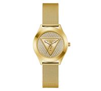 Guess Montre Doré Analogique Femmes Glitz Plaque GW0835L2
