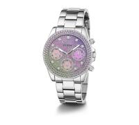 Guess - Montre en acier inoxydable à cadran multicolore - Femme - Accessoires - Multicolore - Taille: ONE Size