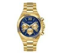 Guess Montre analogique pour homme GW0703G6 – cadran bleu – moderne
