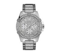 Guess - Montre Frontier en Acier Inoxydable - Homme - Accessoires - Gris - Taille: ONE Size