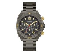 Guess Montre Traction GW0800G2 – Multi-cadrans Quartz – Acier inoxydable Gris foncé – Taille One Size