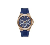GUESS Montre Homme Gw0799G2 en Silicone Analogique Cadran Bleu Bracelet Bleu Bracelet Bleu Bracelet Bleu Bracelet
