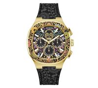 GUESS Homme Analogique Quartz Montre avec Bracelet en Silicone GW0784G1
