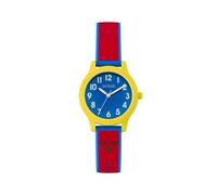 GUESS Montre 'Jesse' bleu / jaune / rouge, Taille One Size