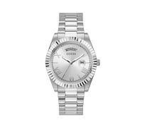 Guess - Montre Jour-Date en Acier Inoxydable - Homme - Accessoires - Gris - Taille: ONE Size