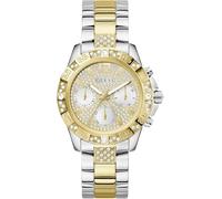 GUESS Montre à affichage analogique ' MAJESTY ' or / argent / transparent, Taille One Size