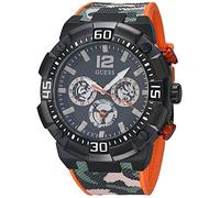 GUESS Homme Analogique Quartz Montre avec Bracelet en Silicone GW0264G2