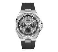 Guess - Montre Multifonction en Silicone - Homme - Accessoires - Noir - Taille: ONE Size
