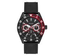 Guess Montre Noir Multi-Cadrans Hommes Letterman GW0903G2