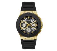 Guess Montre décontractée pour homme GW0487G5 44 mm Noir/Doré – Circuit