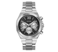 Guess Montre Pour Homme Armbanduhr Equity GW0703G1 Acier Inoxydable Argent