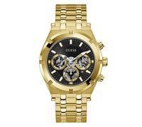 Guess Montre Continental GW0260G2 Acier inoxydable 50m Multifonction Dorée