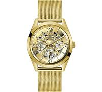 Guess Montre Tailor Homme Dorée - Analogique Étanche