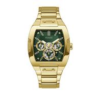 GUESS Hommes Analogique-Numérique Quartz Montre avec Bracelet en Acier Inoxydable