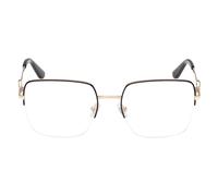Guess - Monture optique rectangulaire semi-cer Femme - Accessoires - Noir - Taille: 53 MM