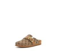 GUESS Mule 'GALAVANTA' beige / marron, Taille 39
