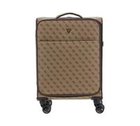 Guess Vezzola Travel 4 roulettes Trolley de cabine 56 cm beige-brown