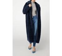 GUESS New Alina Long Coat Suiting Blue Taille: S | Manteaux en fausse fourrure Outlet | Femme | Bleu