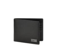 GUESS Portefeuille New Boston Flat Billfold Cuir Noir Homme Taille unique