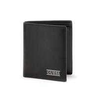 GUESS Porte-monnaie noir en cuir pour homme - New Boston Small Billfold Coin Wallet 236783