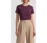 GUESS Nives Ss Roundneck T Regal Plum Taille: S | Chemises Outlet | Femme | Magenta