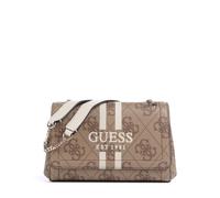Guess Noelle 4G Logo Sac porté épaule brun clair, femme