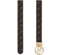 GUESS Noelle Adj & Rev Pan Brown Logo Taille: S | Ceintures Outlet | Femme | Marron