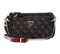 GUESS Noelle DBL Pouch Crossbody, Bag Women, Brun, Taille Unique