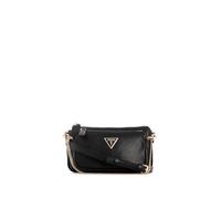GUESS Noelle Double Pouch Crossbody, Bag Women, Le Noir, Taille Unique
