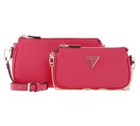 GUESS Noelle Double Pouch Crossbody Magenta