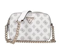 Guess - Noelle Faux Leather Bag - Femme - Sacs - Blanc - Taille: ONE Size