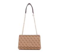 GUESS Noelle Girlfriend Satchel Latte Logo/Brown