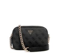 GUESS Sac à épaule bandoulière gris foncé noir pour femme - Noelle II Crossbody Camera Bag Coal Logo 309922